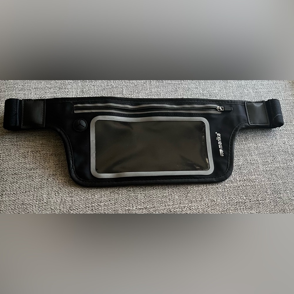 Slim Waist Pack with Touchscreen Window for smart phone